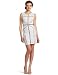 BCBGMAXAZRIA Women's Andreea Blocked Lace Sheath Dress