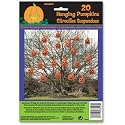 20 HANGING PUMPKIN BAGS - FILL WITH LEAVES AND HANG FROM BRANCHES/RAILINGS/INDOORS