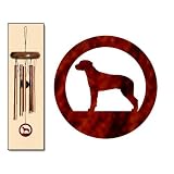 Rhodesian Ridgeback Wind Chimes X-SMALL Bronze