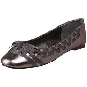 Wanted Shoes Womens Bow Flat