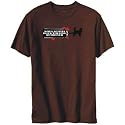 T-Shirt Mens Brown " Nova Scotia Duck Tolling Retriever -Graffiti " Dogs