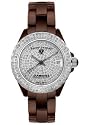 Swiss Legend Women's Karamica Collection Diamond Brown High Tech Ceramic Watch #20052-BRWFS