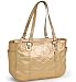 Coach Gold Embossed Gallery Zip East West Tote Bag - Coach 17727GLD