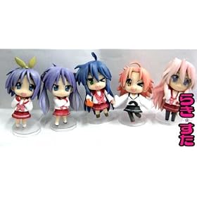 Lucky Star: Chibi Trading Figure Set of 5