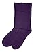 Rambutan Men's Space Collection Rayon made from Bamboo Seamless Dress Socks US 8.5-12.5 Multi Color (Violet)