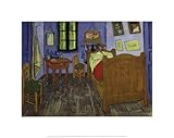 The Bedroom at Arles, c.1889 (second version) HIGH QUALITY MUSEUM WRAP CANVAS Print Vincent Van Gogh 20x16