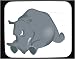 Decorated Mouse Pad with angry, cartoons, charging, rhinoceros, rhino, cartoon, mad, ...