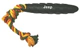 Jeep Brand - Extra Tough Rubber Toy - 10 in. Retriever