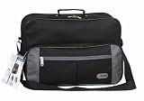 Worlds Lightest Cabin Size Flight Bag Black 0.4Kg. 42cm x 29cm x 16cm Fits Ryanair, Easyjet.
