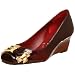 BCBGMAXAZRIA Women's Felicity Peep Toe Wedge Image