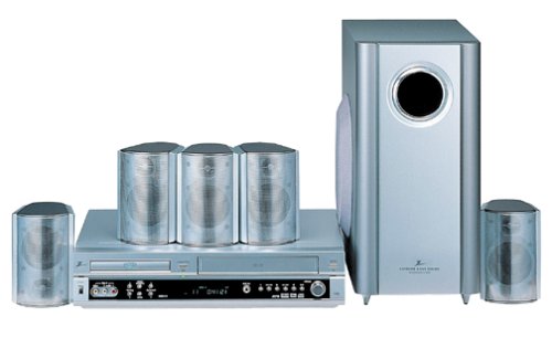Electronics: Zenith XBS245 DVD VCR Home Theater System  Silver 