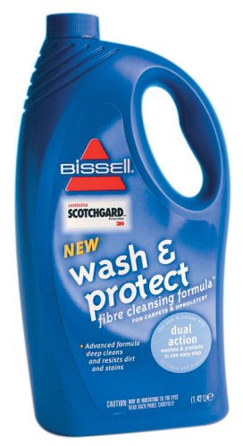 Bissell Wash & Protect 710E Fibre Cleansing Formula with Scotchgard 1.42litre