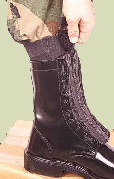 1 Boot Blousers / Tie Straps (Black)