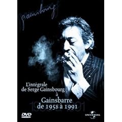 Serge Gainsbourg : Int�grale de Serge Gainsbourg � Gainsbarre de 1958 � 1991 - �dition 2 DVD