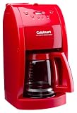 Cuisinart DGB-500R Grind and Brew 12-Cup Automatic Coffeemaker, Red