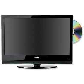 Cello C1597F 15 -inch LCD 720 pixels 240 Hz TV With DVD Player