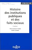 Histoire des institutions publiques et des faits sociaux
