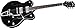 Gretsch Guitars G5122 Double Cutaway Electromatic Hollowbody Electric Guitar Black