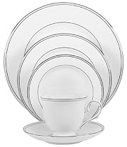 Lenox Federal Platinum Bone China 5-Piece Place Setting, Service for 1