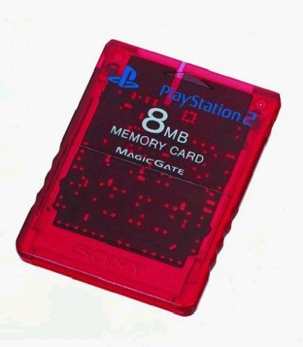 Playstation 2 - Memory Card 8MB Red (Sony)