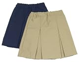 Girls' Skirt with Kick Pleats (2660BG F06)