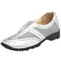 Sesto Meucci Women's Gasha Golf Shoe,Silver,9 M US