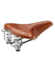 Brooks Saddles B67 Bicycle Saddle (Mens, Chrome Springs, Honey) Bike, Cycling, Bicycle, Bicycling, Cycle Gear