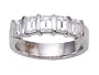 1.50 cttw Karina B(tm) Emerald Cut Diamonds Band - Platinum, 18kt White or Yellow Gold