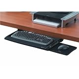 Fellowes Deluxe Keyboard Drawer with Soft Touch Wrist Rest (8031207)