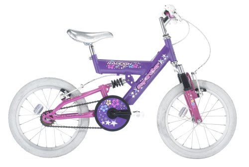 Raleigh 16" Superstar Girls Dual Suspension Bike