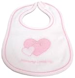 Dressed to Drool Girl "Mommy Loves Me" Bib