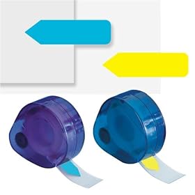 Redi-Tag(R) Nonprinted Indicator Flags In Dispenser, Blue by