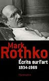 Ecrits sur l'art 1934-1969
