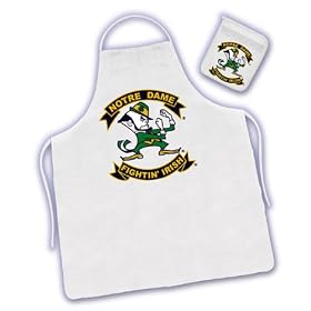 Notre Dame University Apron& Mitt Set by Sports Coverage