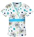 Cherokee Uniforms Magnolia Lane Bright Obi Crossover Scrub Top (2X) [Apparel]