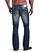 Buffalo David Bitton Men's King Slim Bootcut Jean in Veined/Stone Faded