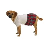 Pet Supplies : Cable Knit Jumper Xxsm Red Plaid