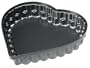 Kaiser Bakeware KaiserCast Heart-Shaped Flan Pan, 11"