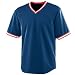 Augusta Sportswear Youth Wicking V-Neck Baseball Jersey. 473