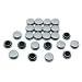 Small Silver Notice Board/Planning Magnets (20mm dia x 7.5mm tall) (Pack Of 24)