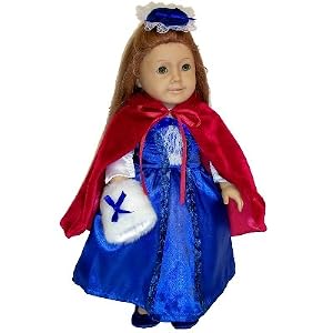 For American Girl Dolls - Doll Clothes Also Fits Other 18 Dolls - Felicity's Holiday Complete... by 