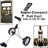 Product details for Confidence Golf SUPER-COMPACT Stowaway Pull Cart