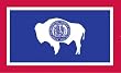 Valley Forge Wyoming State Flag Nylon 3-Foot x 5-Foot