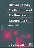 : Introductory Mathematical Methods in Economics