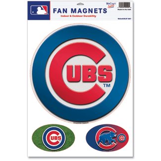 Chicago Cubs Indoor & Outdoor Magnets