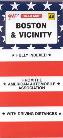 City Travel Guides Discounted  Books : Boston and Vicinity (AAA Road Map)