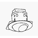 Cooper Lighting One-Light 6-Inch Recessed Ceiling Light Fixture Kit with White Eyeball... by Halo