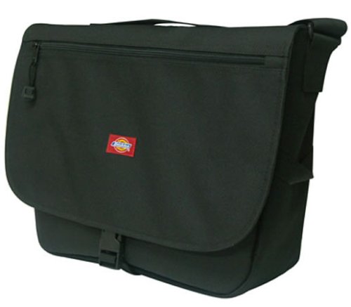 Buy Dickies Basic Black Messenger Bag by dickies