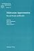 Book Multivariate Approximation: Recent Trends and Results