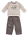 Lonney Toons Tweety Baby/Kinder Bekleidungsset mit Hose und langarm Shirt, braunbeige